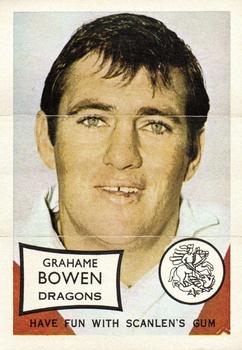 1970 Scanlens - Pin-Ups #NNO Grahame Bowen Front